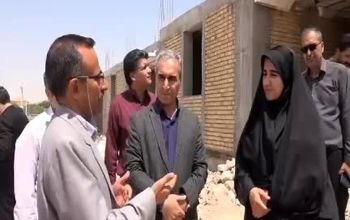 آیین بهره‌برداری از طرح هادی چهار روستای شهرستان ایوان
