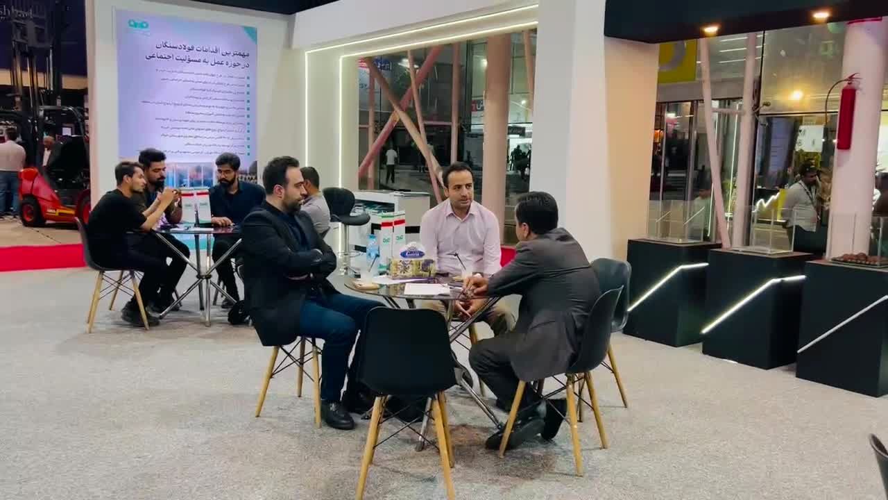 دومین روز از حضور فعال شرکت صنایع معدنی فولاد سنگان خراسان درهجدهمین نمایشگاه تخصصی معدن و متالورژی مشهد
