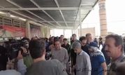 بازدید استاندار محترم جناب اقای دکتر کرمی از موکب شهید عجمیان شرکت گاز استان
